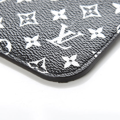 Louis Vuitton Monogram Giant Jungle Neverfull MM GM Pochette Black 6 of 9