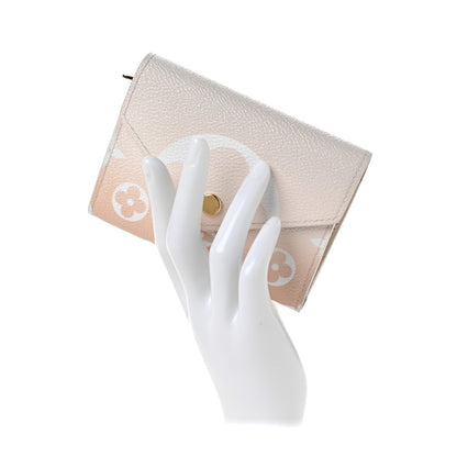 Louis Vuitton Monogram Giant By The Pool Victorine Wallet Brume 2 of 6