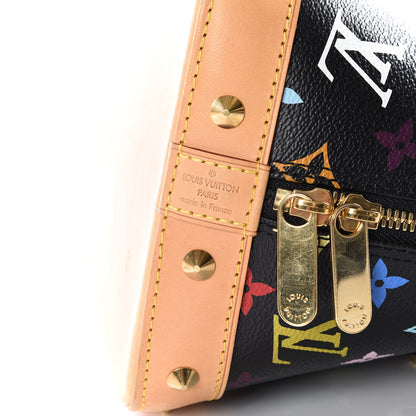 Louis Vuitton Monogram Multicolor Alma Black 9 of 11