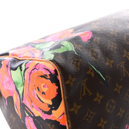 Louis Vuitton Monogram Roses Speedy 30 7 of 11