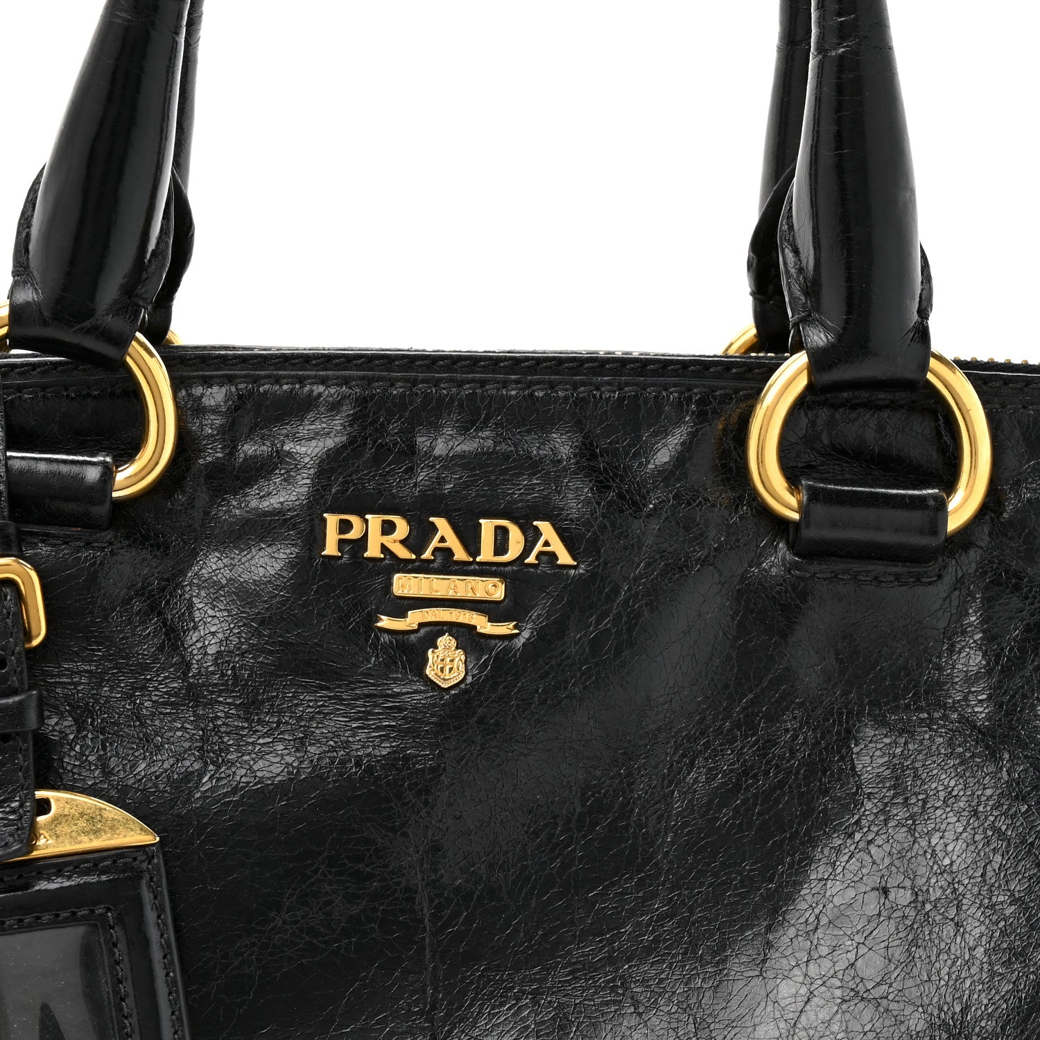 【値下げ】【美品】PRADA vitello shine ショルダーバッグ Prada Vitello Shine Shoulder Bag (SHG-hs6V3o)