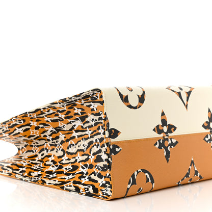 Louis Vuitton Monogram Giant Jungle Onthego GM Ivory 9 of 10