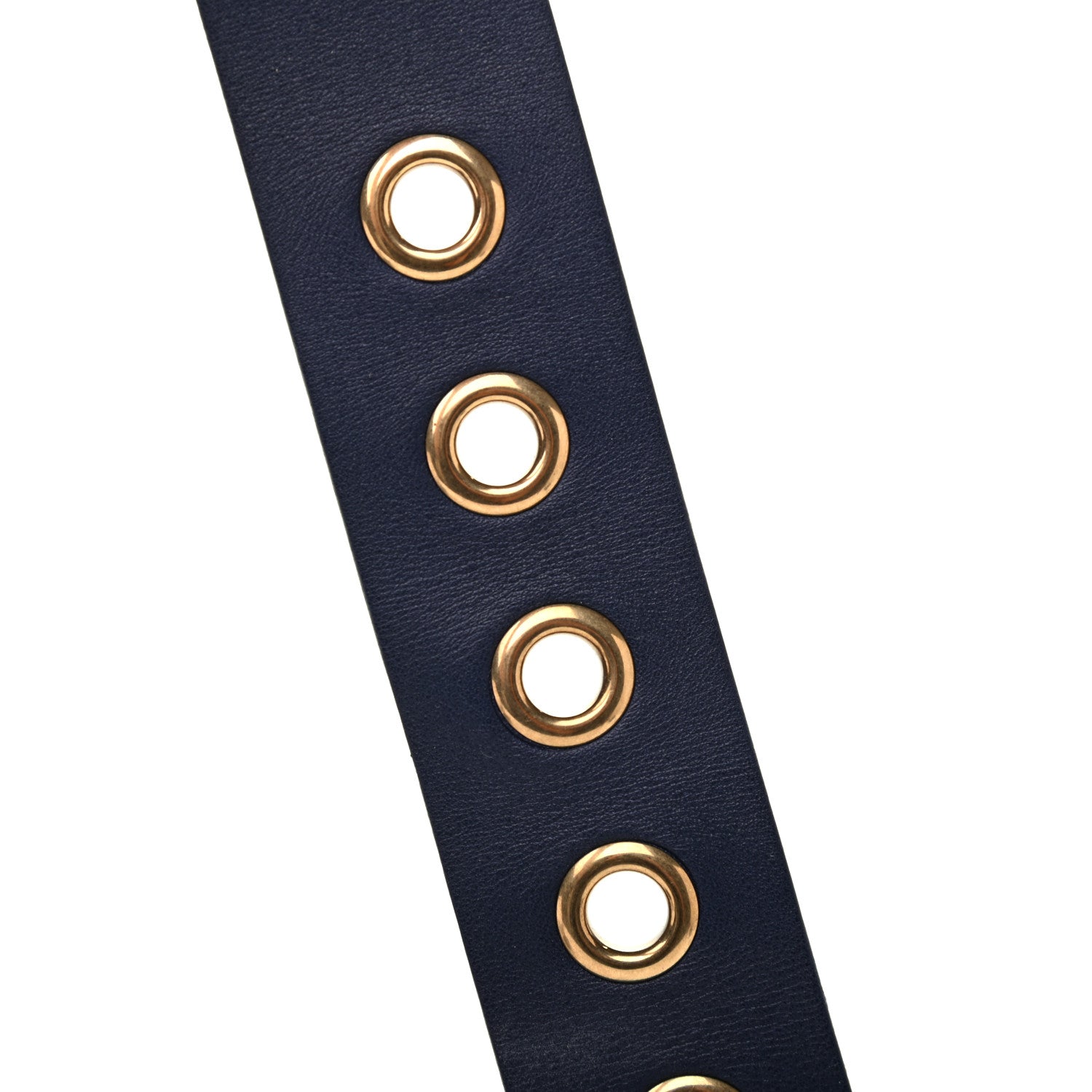 Christian Dior Calfskin Diorquake Belt 75 Navy 4 of 5