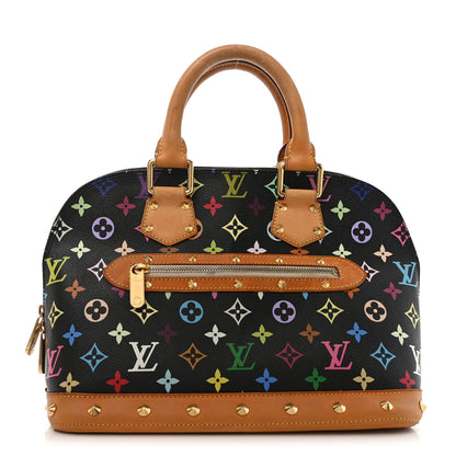 Louis Vuitton Monogram Multicolor Alma Black 1 of 9