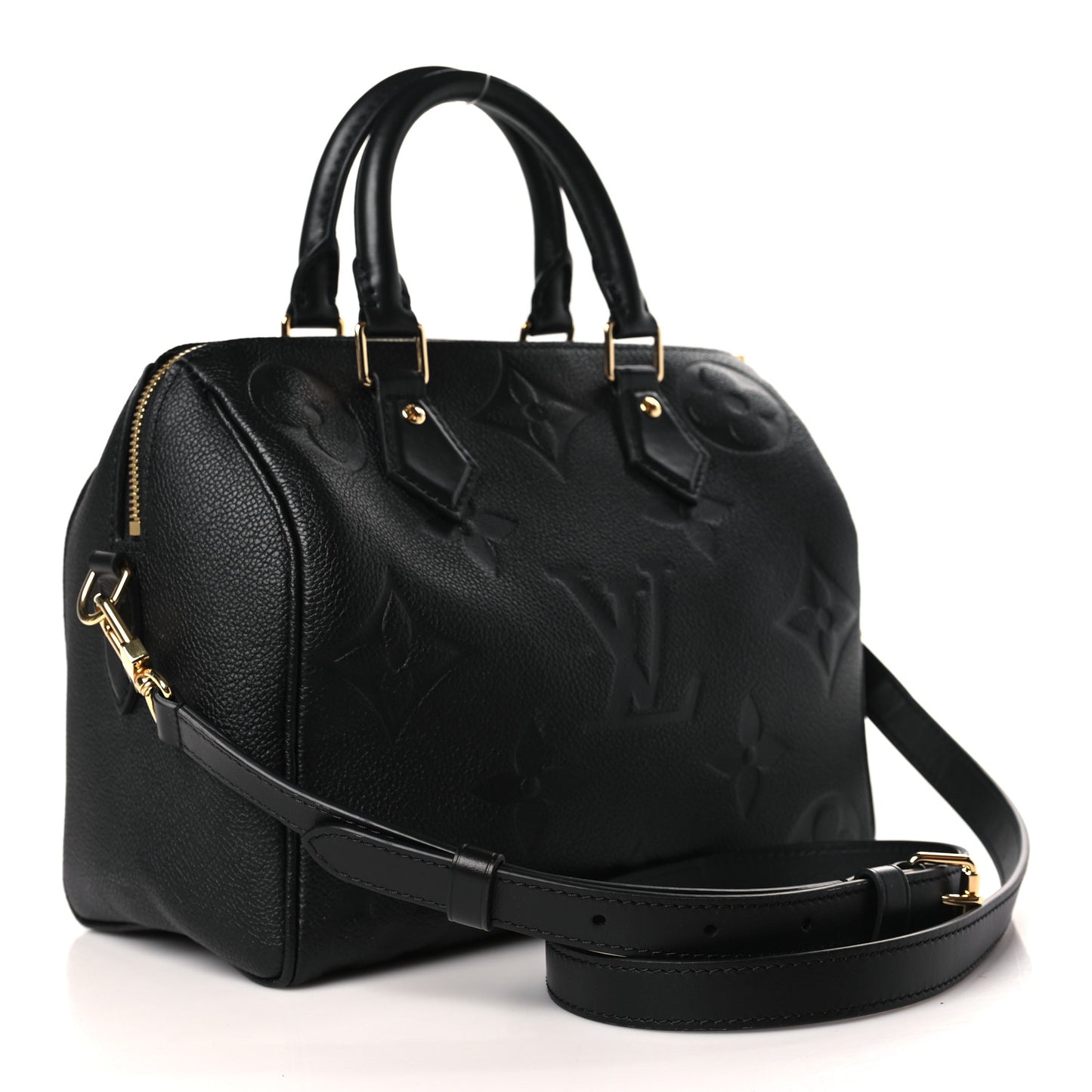 Empreinte Monogram Giant Speedy Bandouliere 25 Black