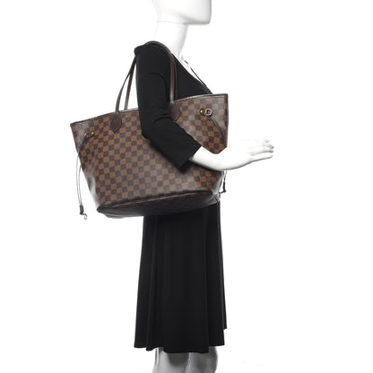 Louis Vuitton Damier Ebene Neverfull MM 2 of 17