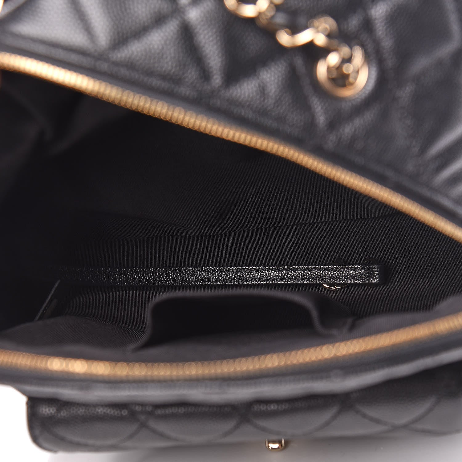 Chanel Caviar Quilted Large CC Day Backpack Black 7 of 10