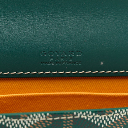 Goyard Goyardine Monte Carlo Bois Clutch Green 7 of 8