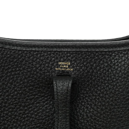 Hermes Taurillon Clemence Evelyne TPM Vert Cypress 6 of 10
