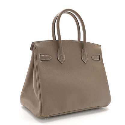 Hermes Epsom BIRKIN 30 Etoupe 3 of 13