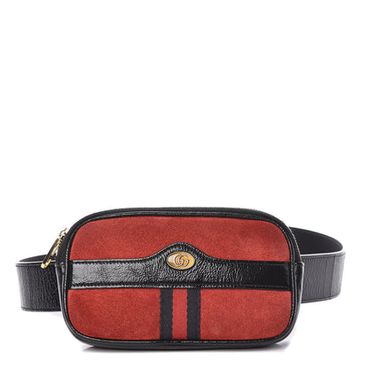 Gucci Suede Patent Ophidia Belted iPhone Case 85 34 Red 1 of 13