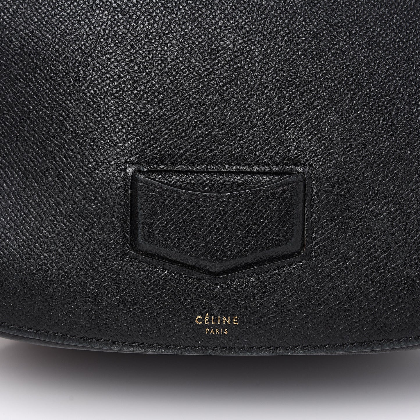 Grained Calfskin Medium Trotteur Black
