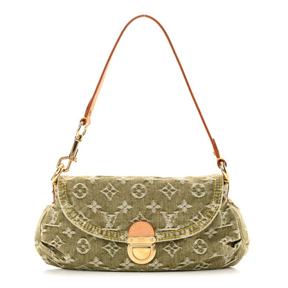 Louis Vuitton Monogram Denim Mini Pleaty Lichen 1 of 12