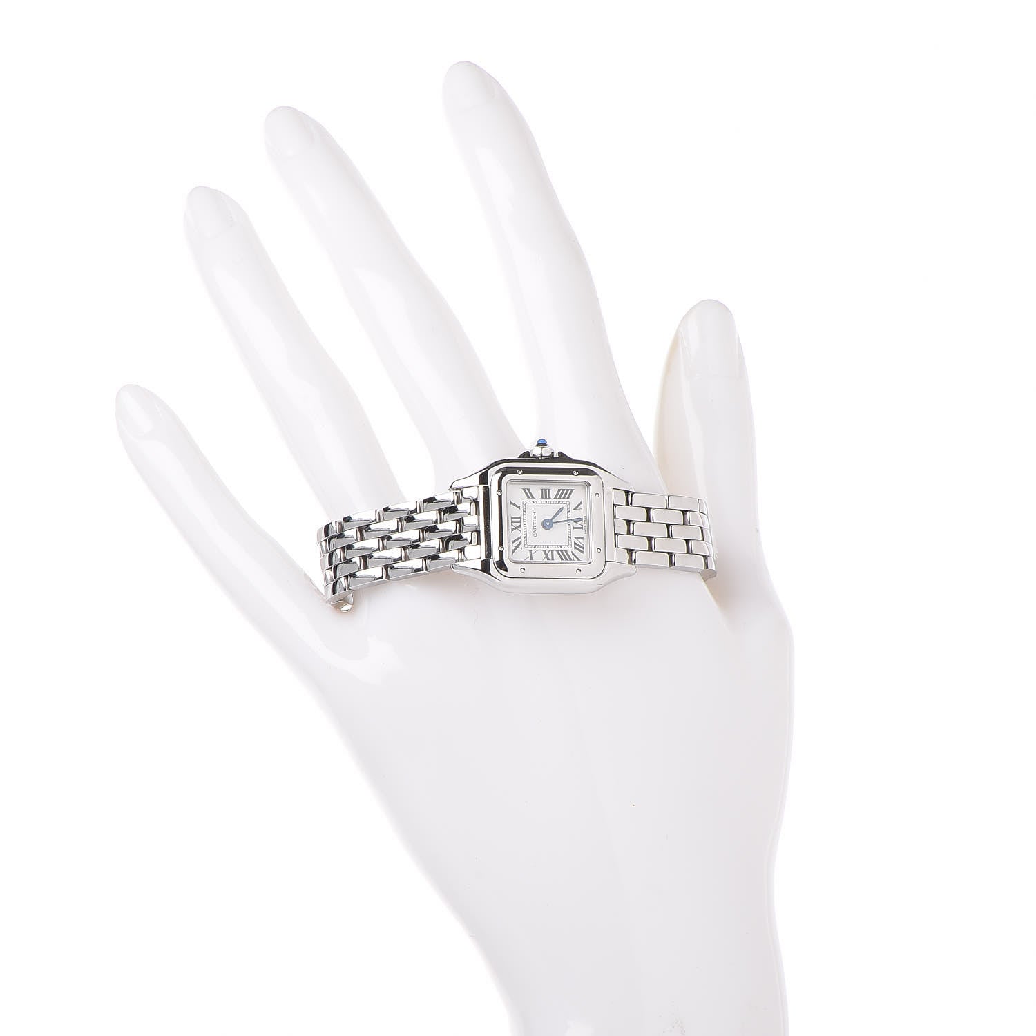 Cartier Stainless Steel 22mm Panthere Quartz Watch 2 of 8