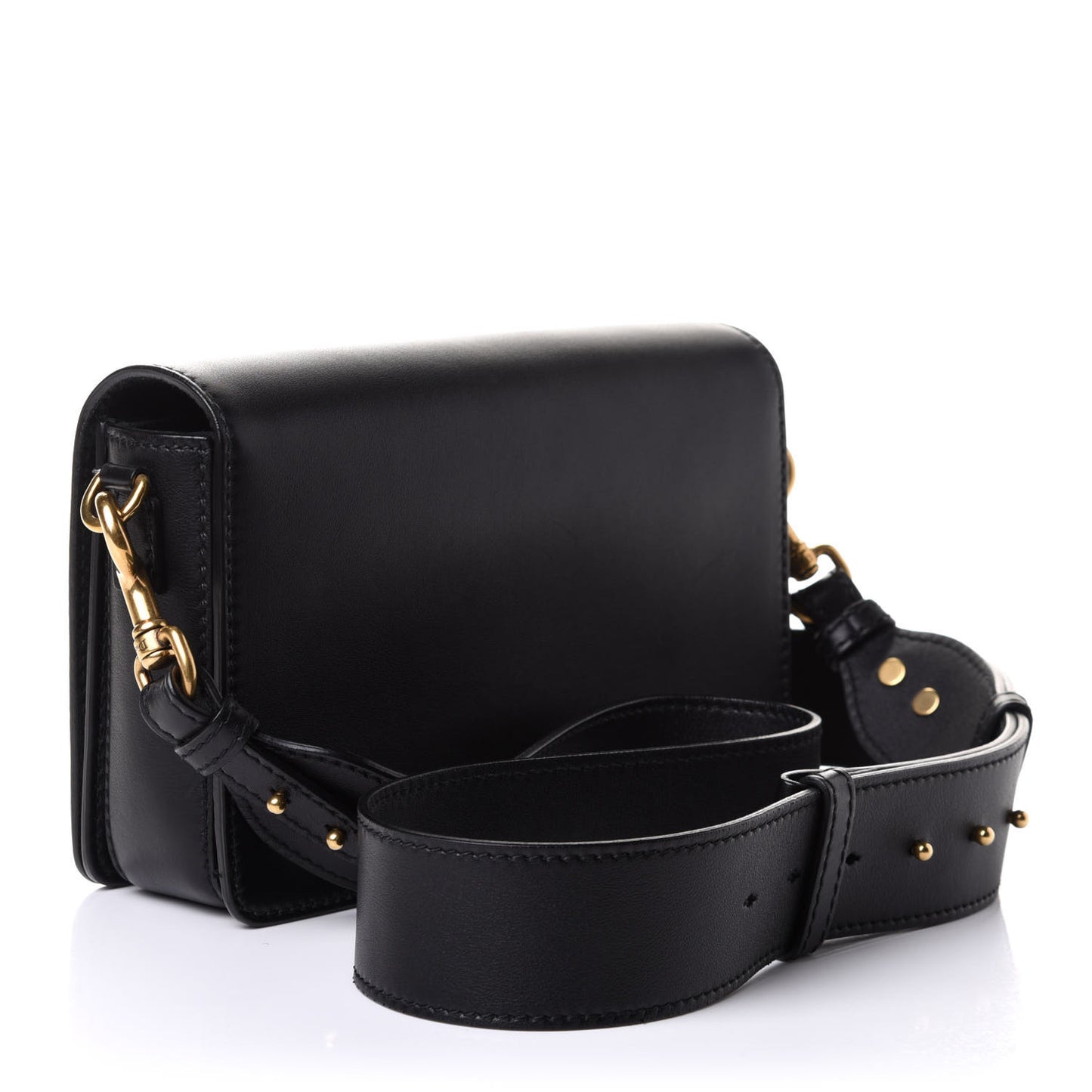 Smooth Calfskin Dio(r)evolution Flap Bag Black