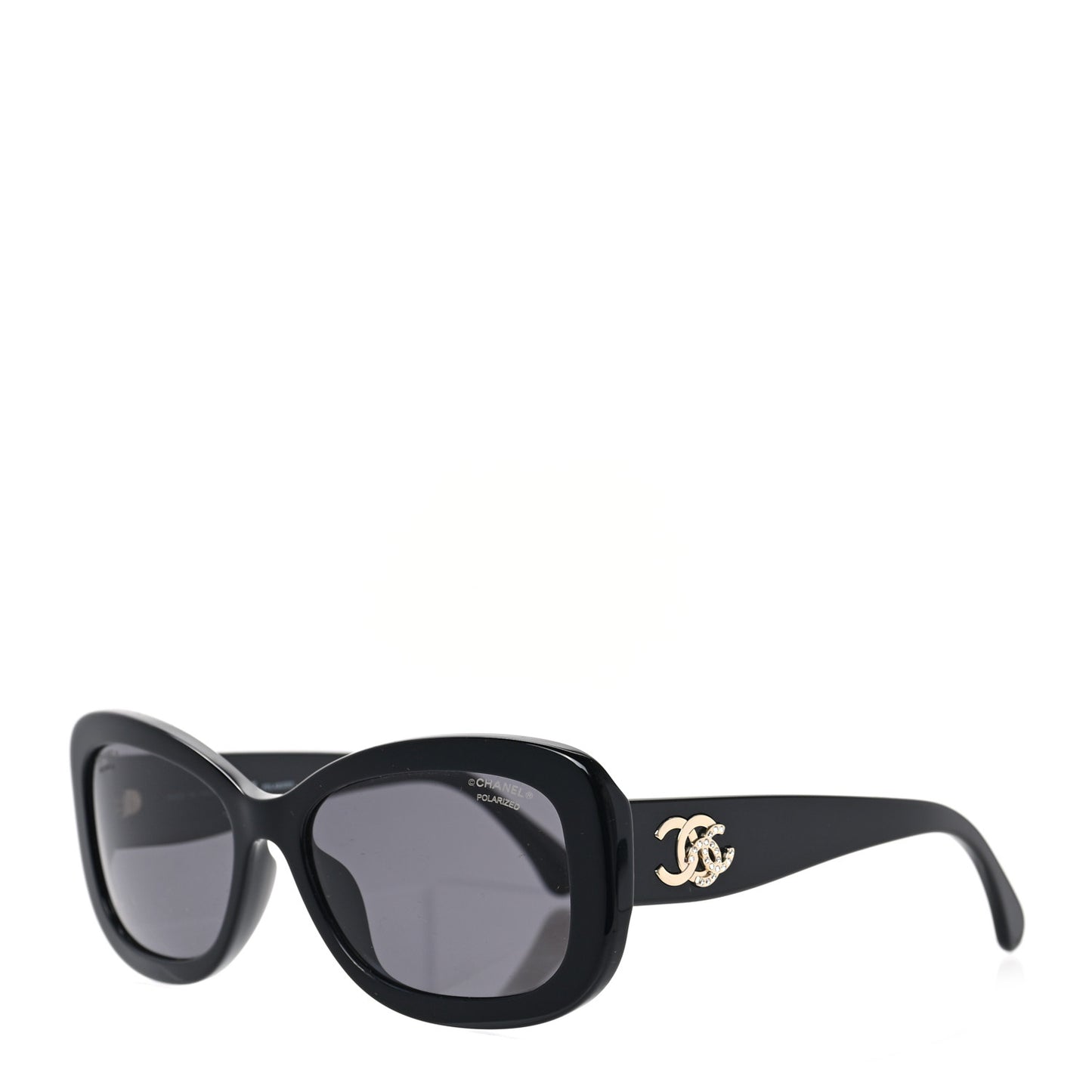 Acetate Polarized CC Sunglasses 5468B Black