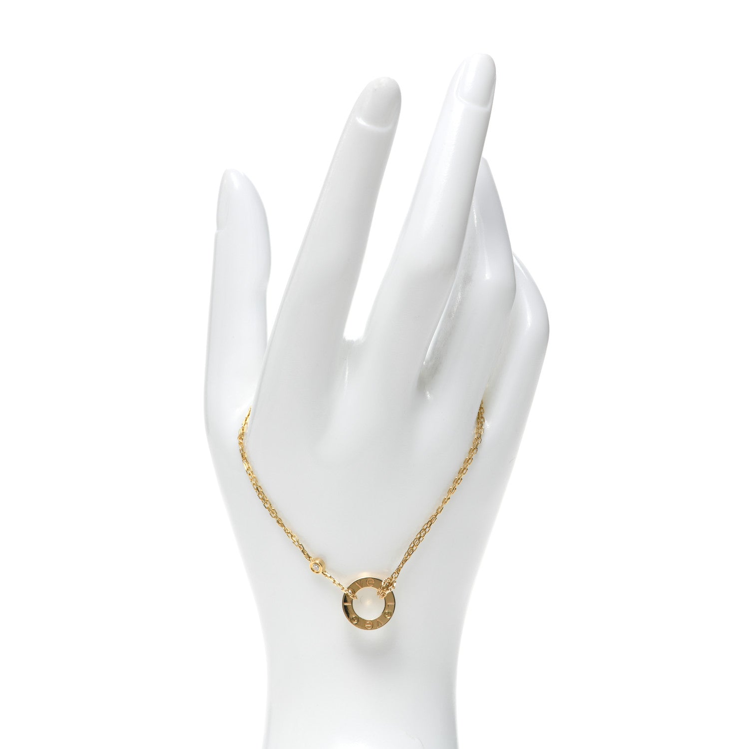 Cartier 18K Yellow Gold Diamond LOVE Bracelet 3 of 6