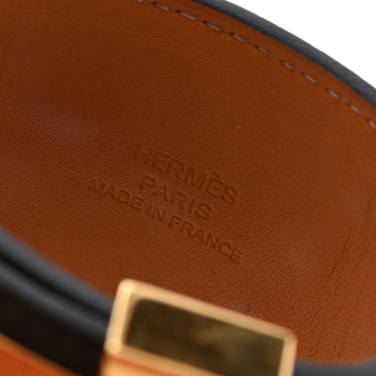 Hermes Box Collier de Chien CDC Bracelet S Chocolate 4 of 8