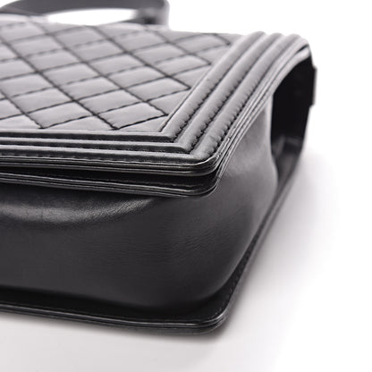 Chanel Calfskin Quilted Large Boy Flap Black 10 of 13