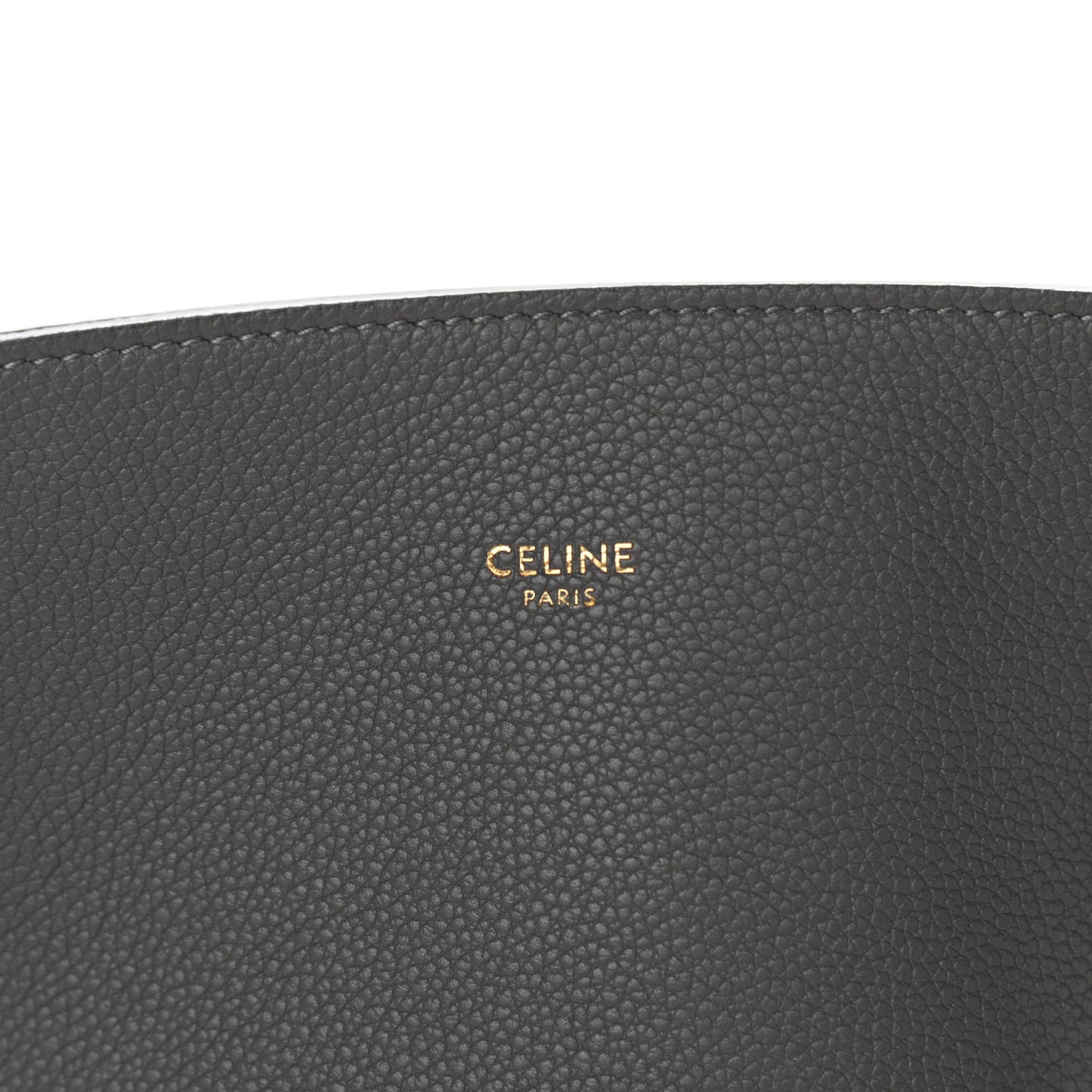Soft Grained Calfskin Small Belt Cabas Phantom Grey
