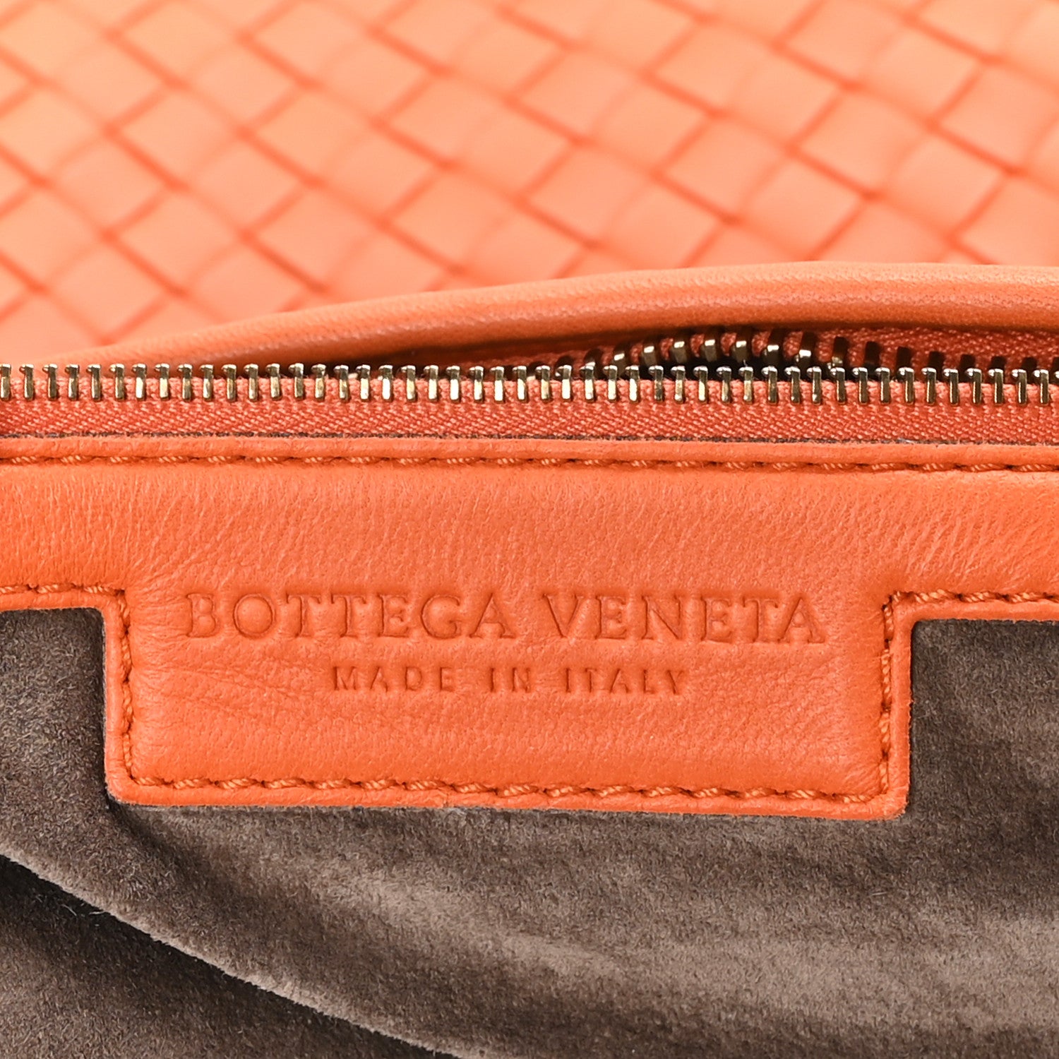 Bottega Veneta Nappa Intrecciato Large Veneta Hobo Orange 6 of 10