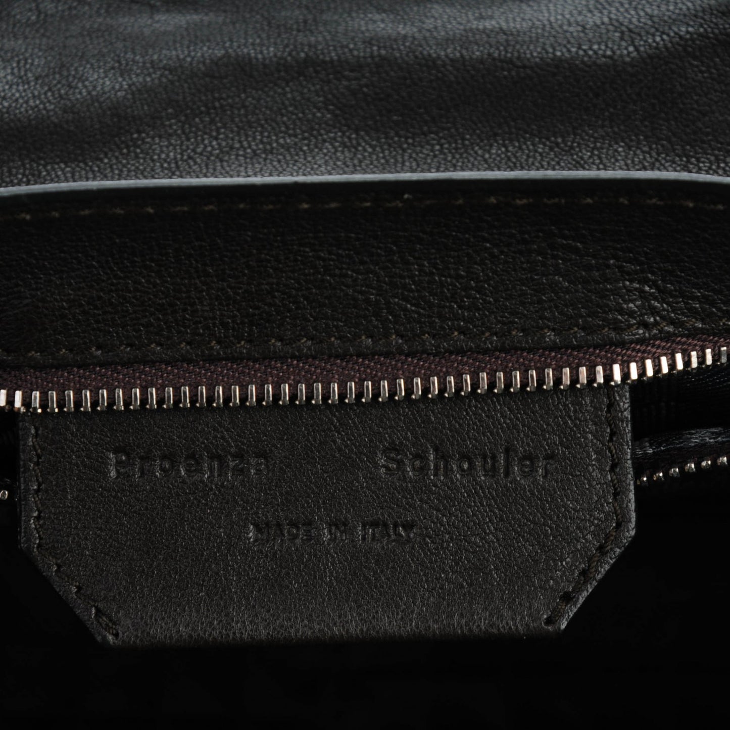 Lambskin Tiny PS1 Satchel Black