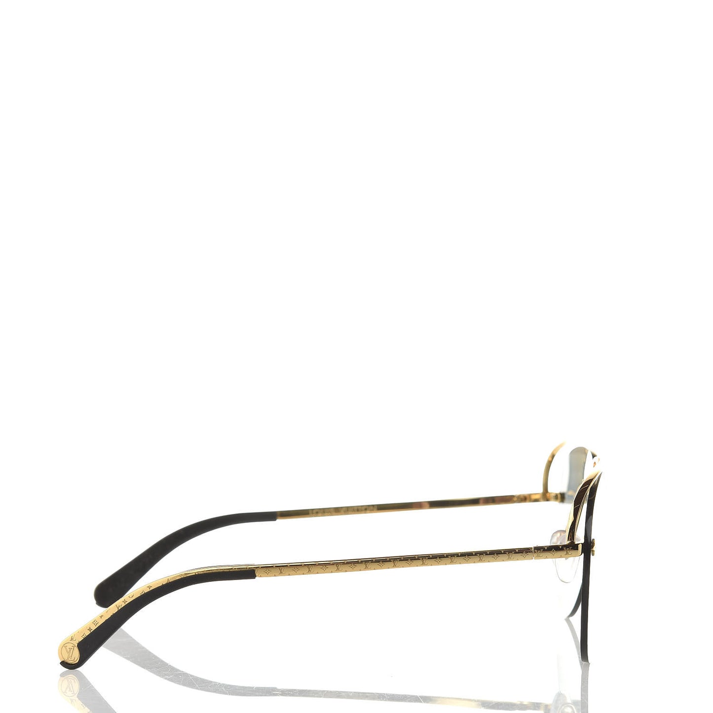 Metal Monogram Grease Sunglasses Z1172W Gold