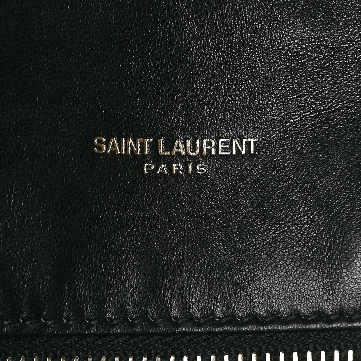 Saint Laurent Lambskin Quilted Small Loulou Puffer Monogram Chain Satchel Black 7 of 13