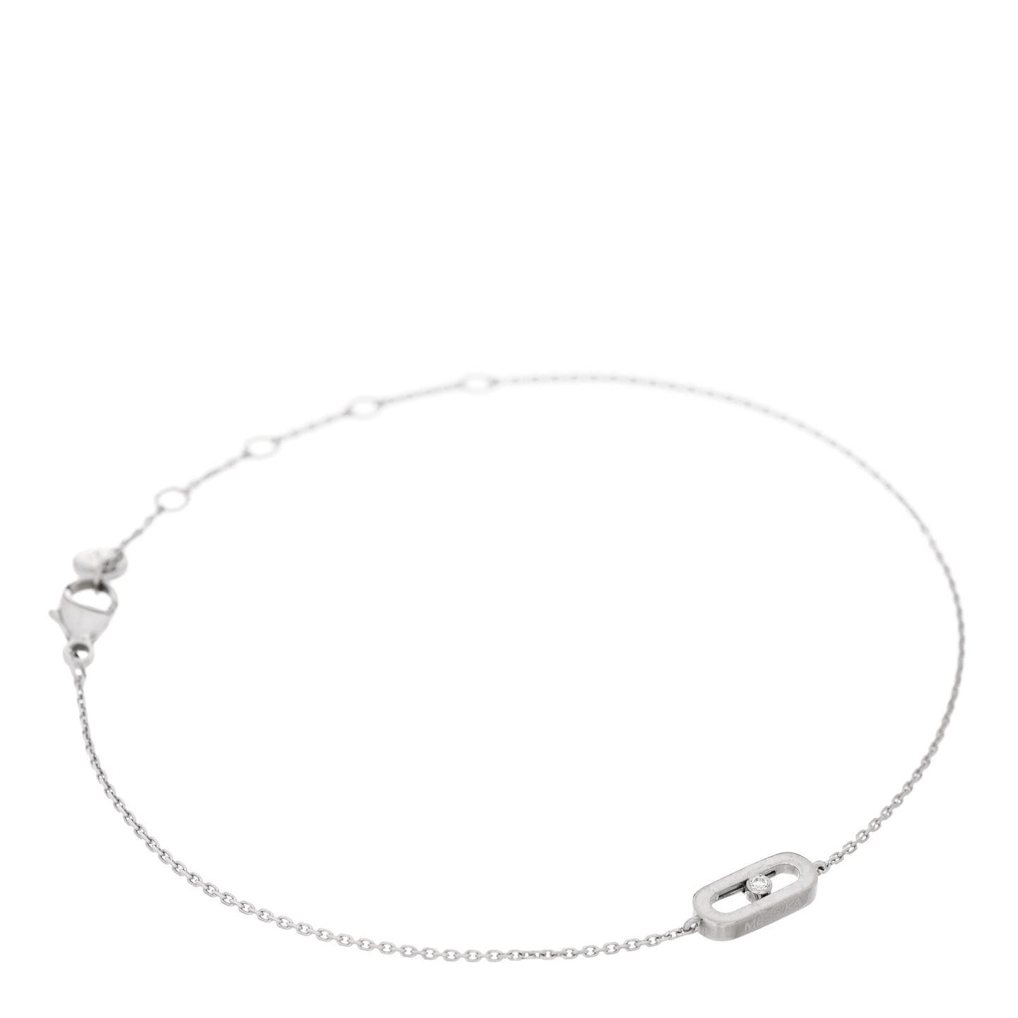 18K White Gold Diamond Messika Care(s) Bracelet