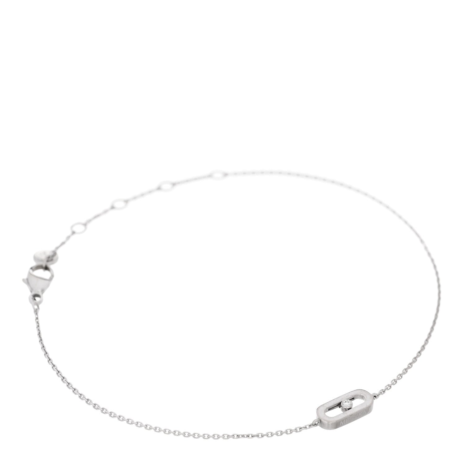 Messika 18K White Gold Diamond Messika Care(s) Bracelet 1 of 4