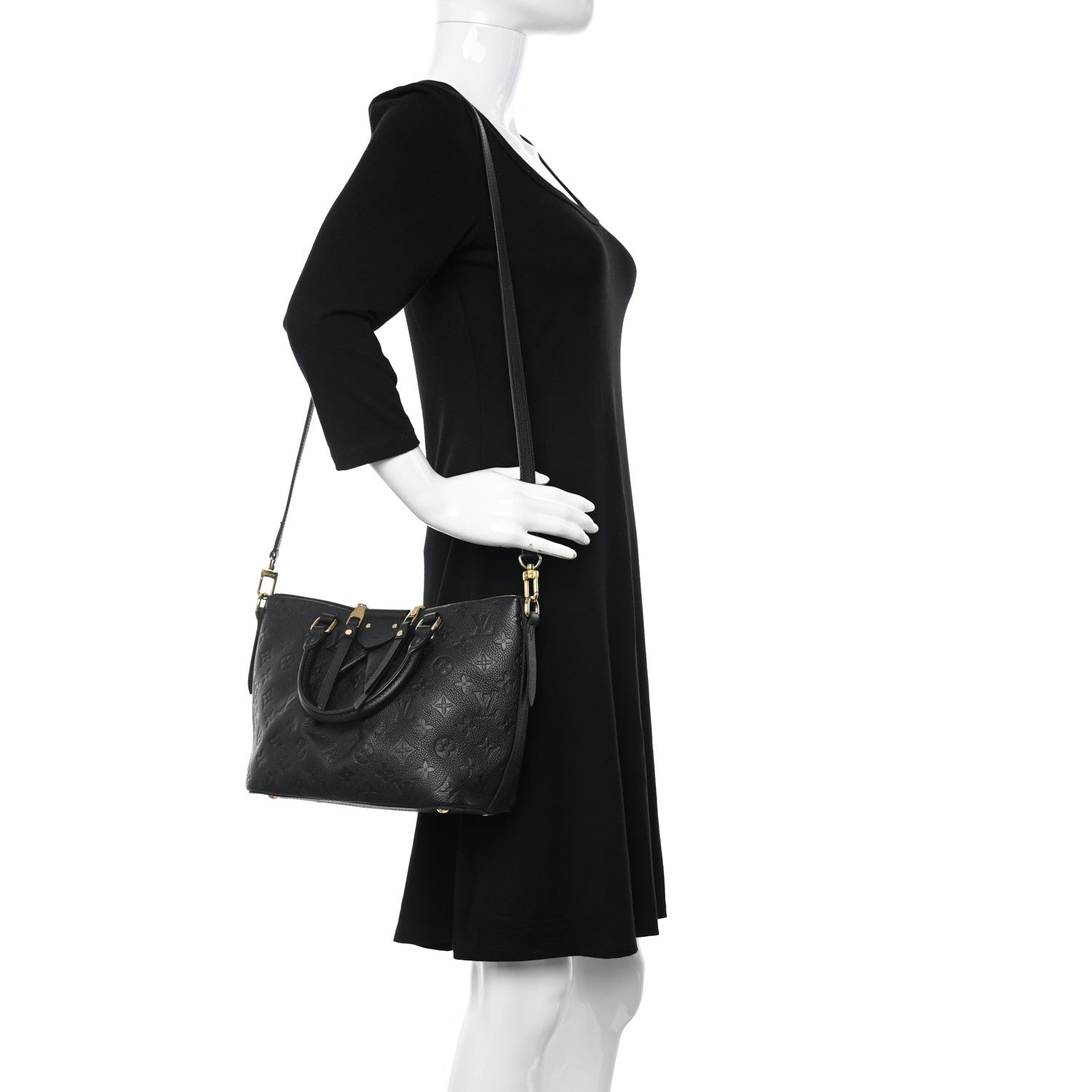 Louis Vuitton Empreinte Mazarine PM Black 2 of 10