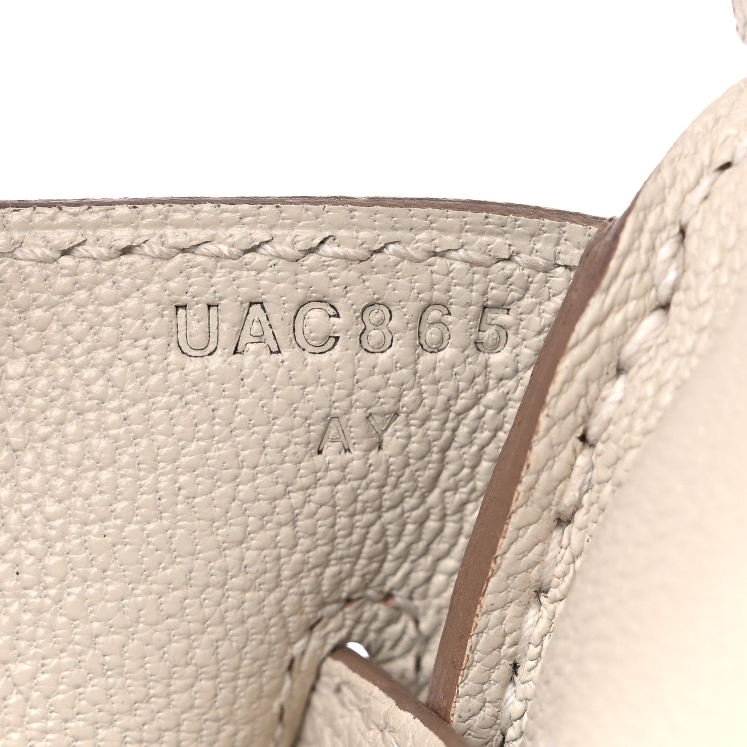 Hermes Togo Birkin 30 Craie 7 of 10