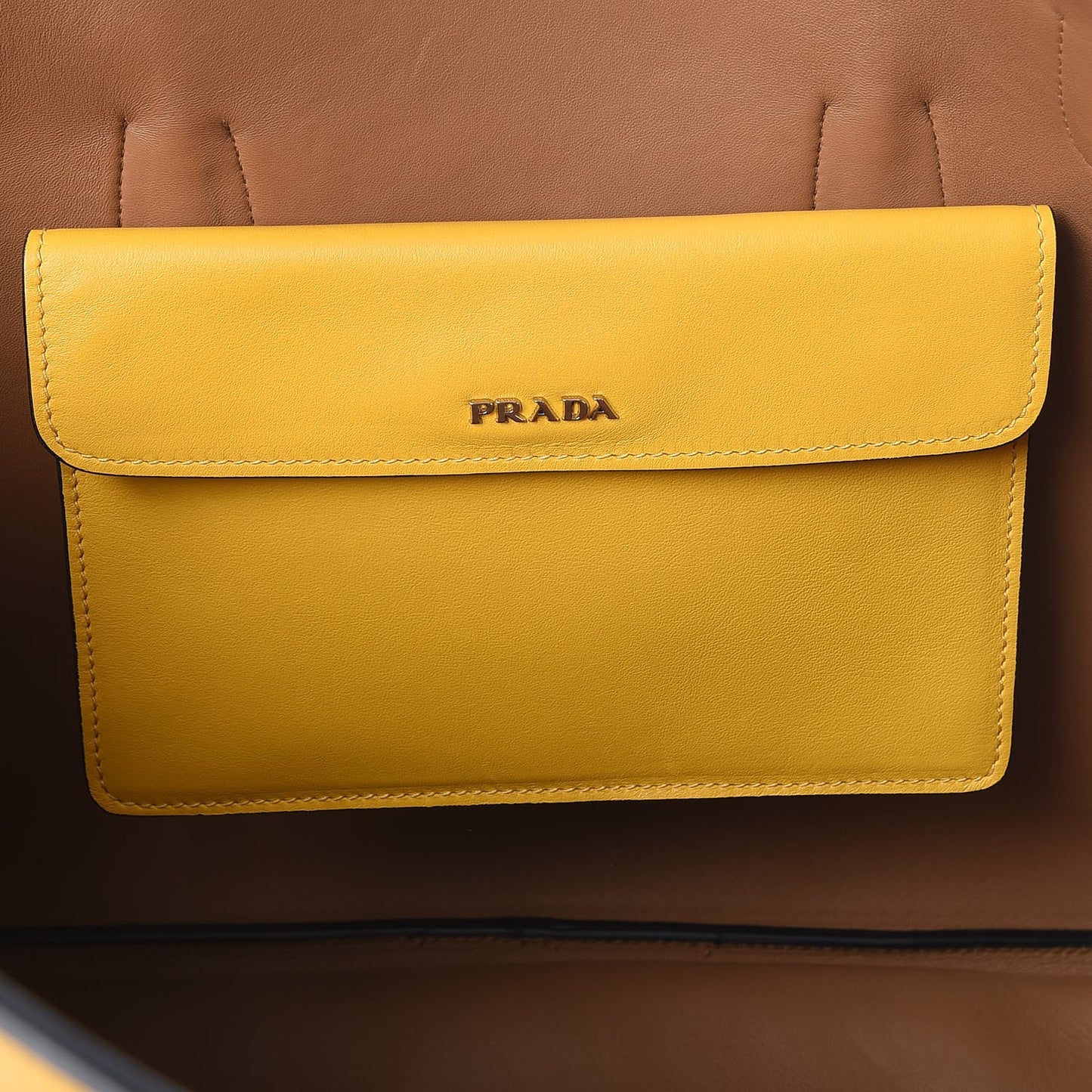 City Calf Buckle Tote Soleil
