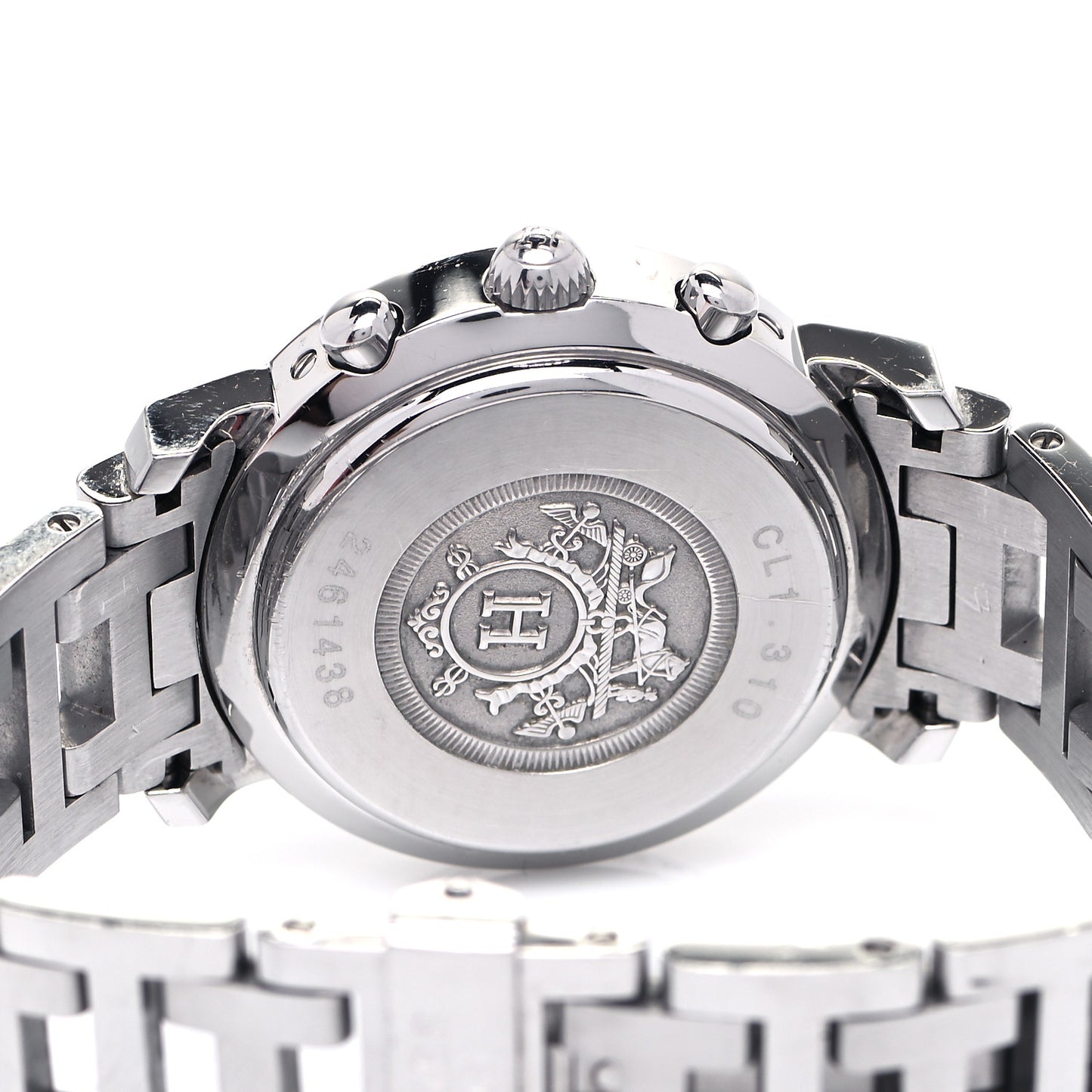 Stainless Steel 31mm Clipper Chronograph Quartz Watch