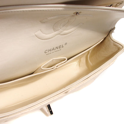 Chanel Caviar Quilted Medium Double Flap White 5 of 8