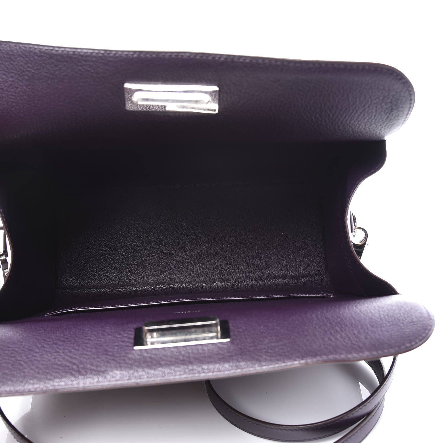 Hermes Box Handle Bag Raisin 4 of 17