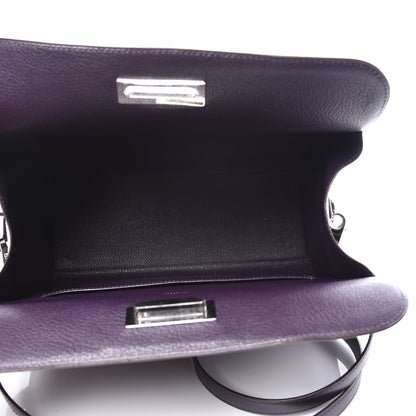 Hermes Box Handle Bag Raisin 4 of 17