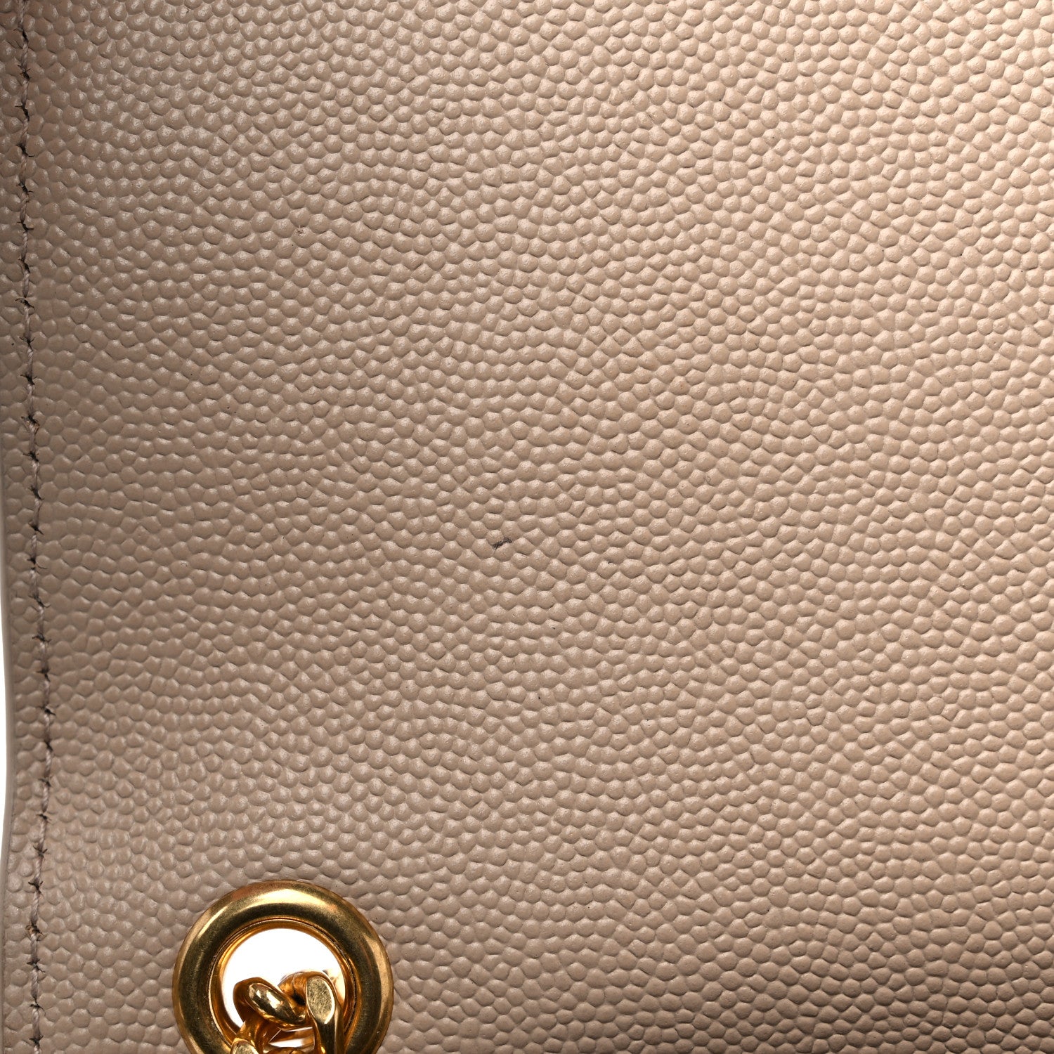 Saint Laurent Grain De Poudre Medium Monogram Kate Satchel Dark Beige 10 of 13