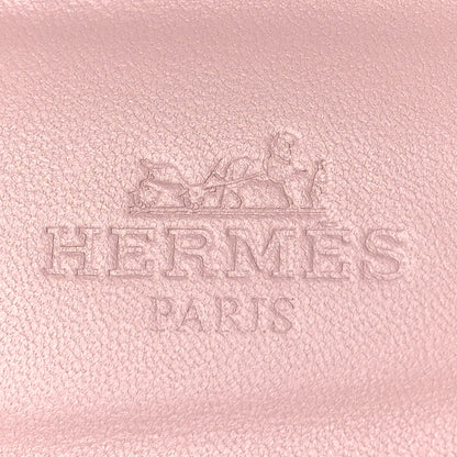 Hermes Calfskin Oran Sandals 37 Rose Cancan 9 of 9