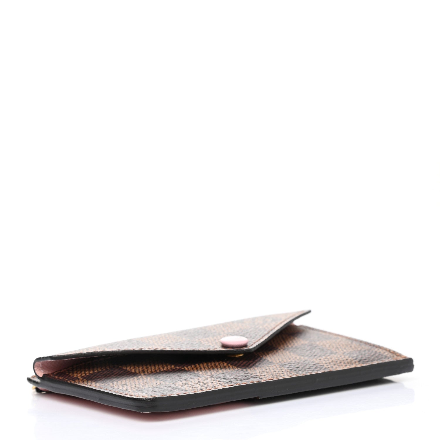 Louis Vuitton Damier Ebene Recto Verso Card Holder Rose Ballerine 4 of 9