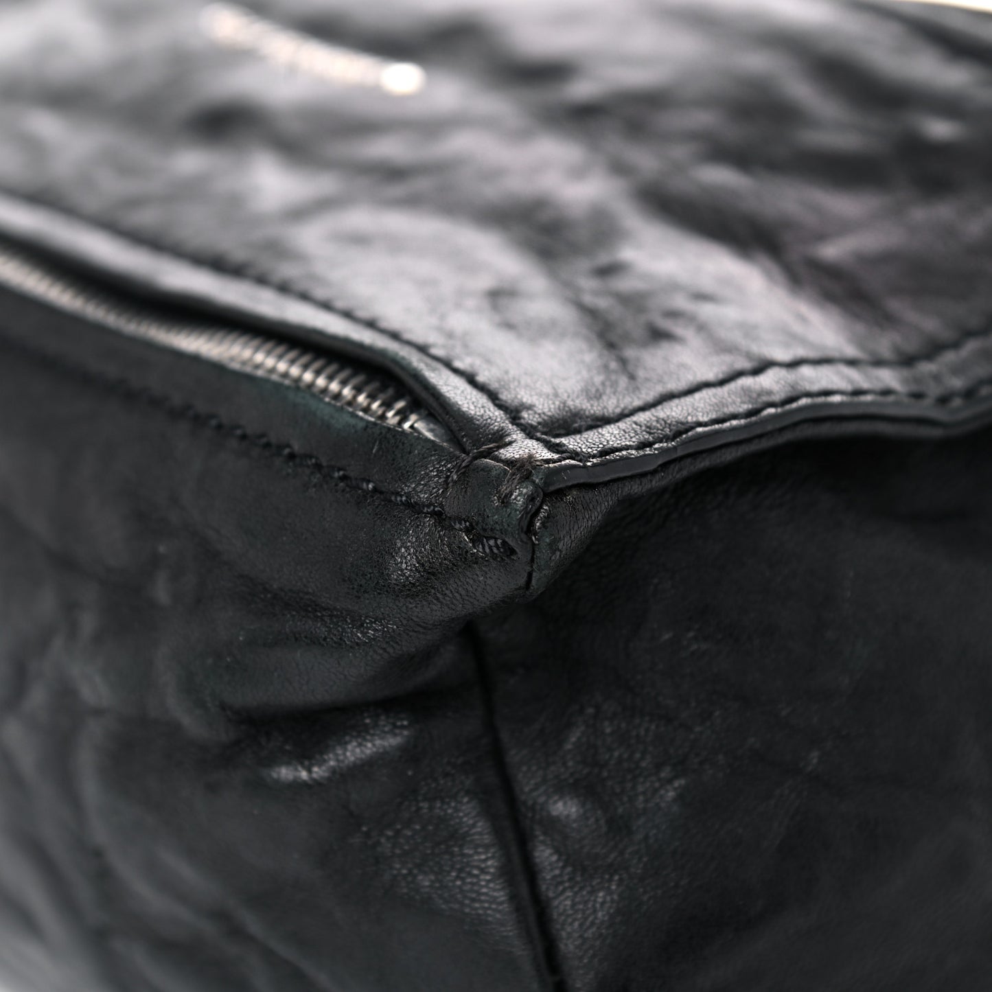 Tumbled Sheepskin Mini Pandora Black