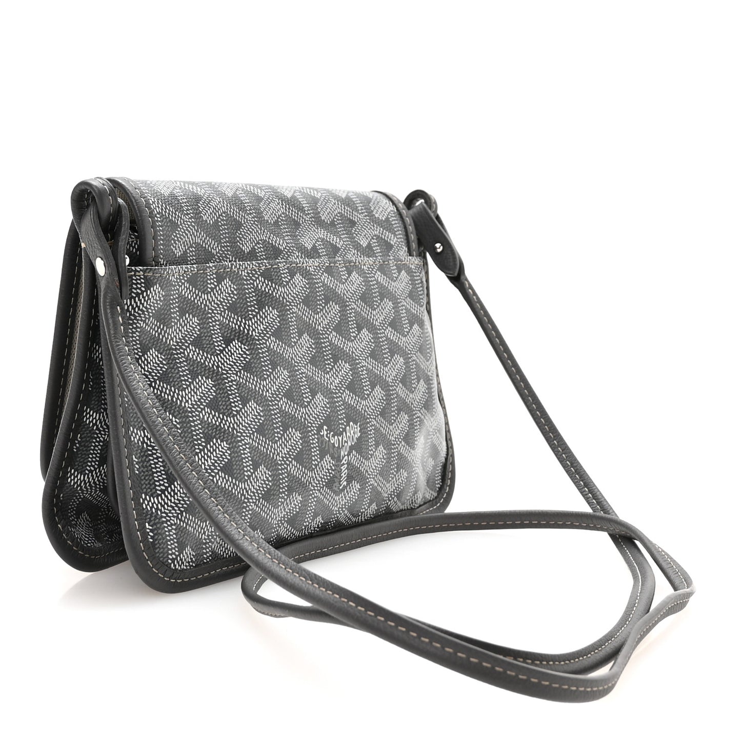 Goyardine Plumet Wallet Clutch Grey