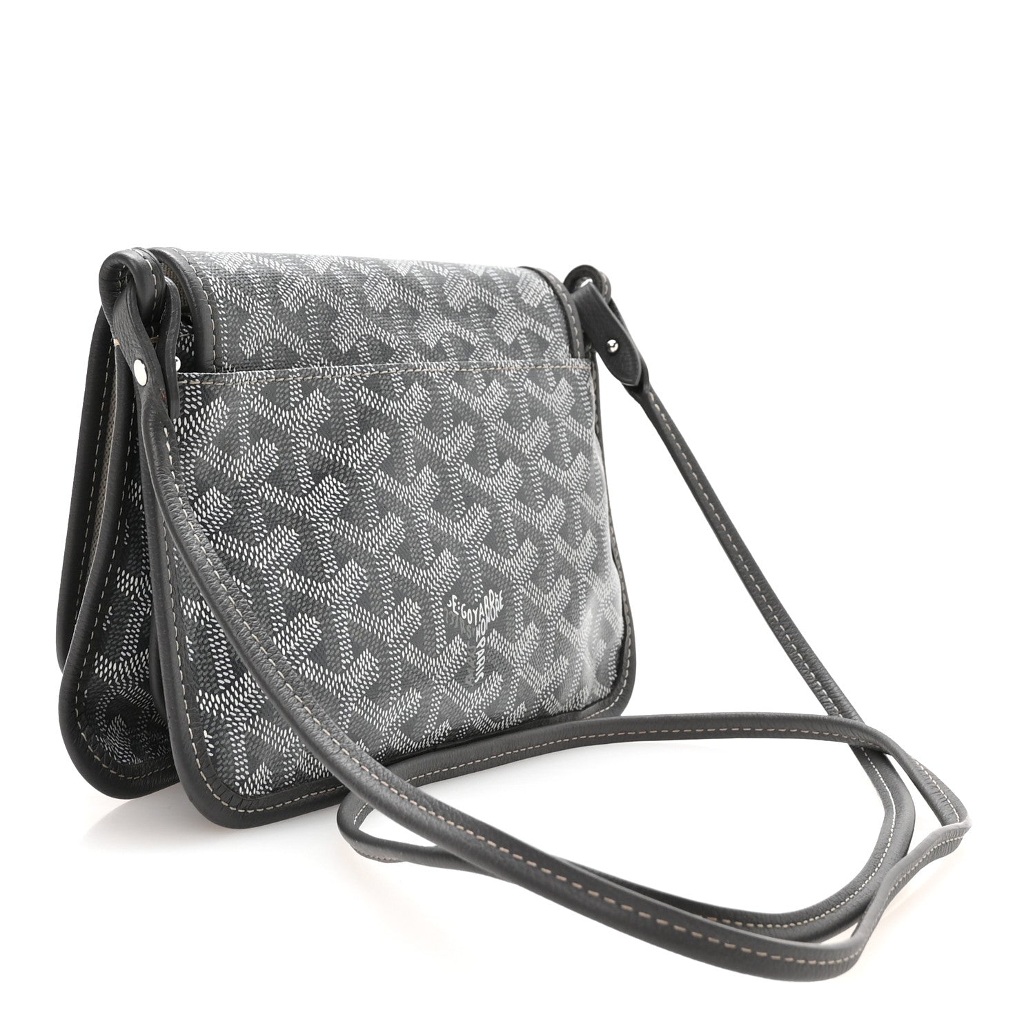 Goyard Goyardine Plumet Wallet Clutch Grey 2 of 9