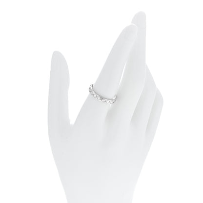 Chanel 18K White Gold Mini Coco Crush Ring 57 8 2 of 4