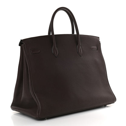 Hermes Togo Birkin 40 Chocolate 2 of 13