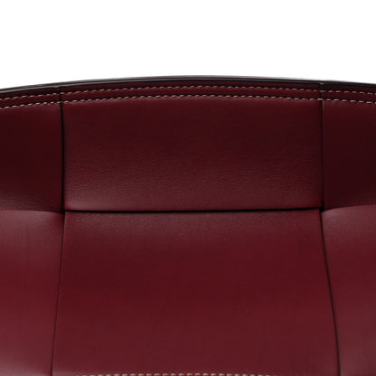 Bottega Veneta French Calfskin Maxi Intrecciato Large Arco Bordeaux 8 of 13
