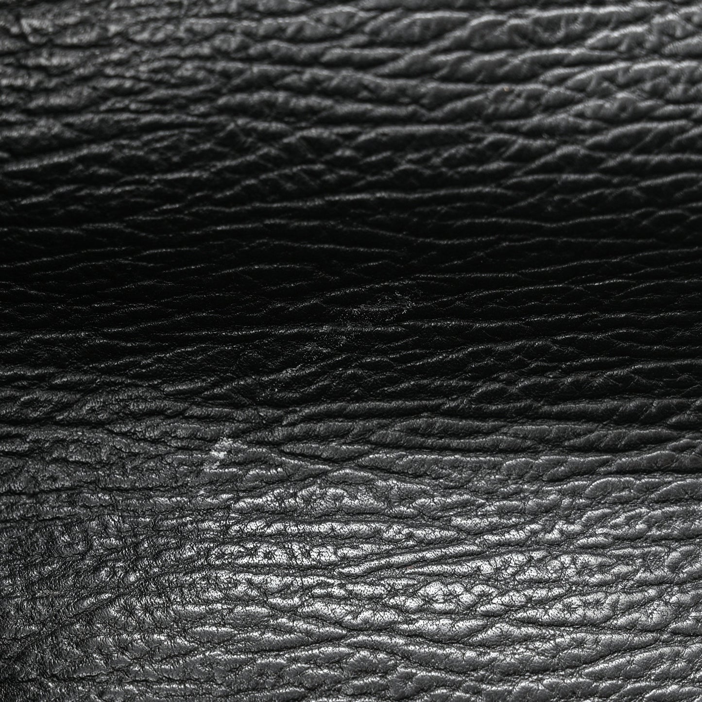 Textured Calfskin Large Pashli Satchel Black