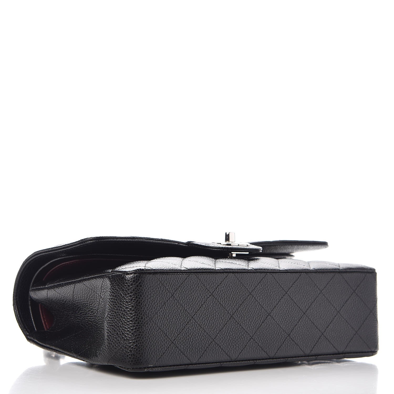 Chanel Caviar Quilted Medium Double Flap Black 5 of 8
