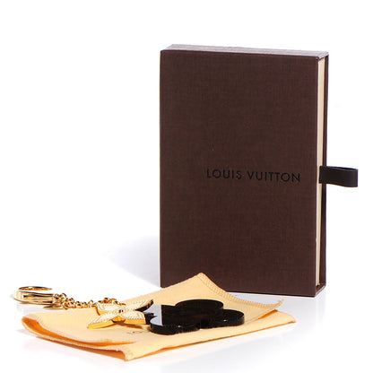 Louis Vuitton Stipply Flower Bag Charm Tortoise 5 of 5