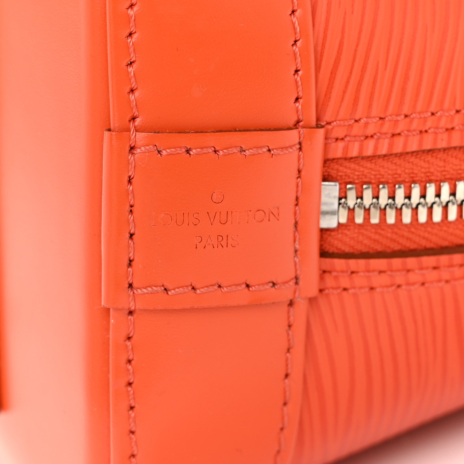 Louis Vuitton Epi Alma BB Piment 6 of 9